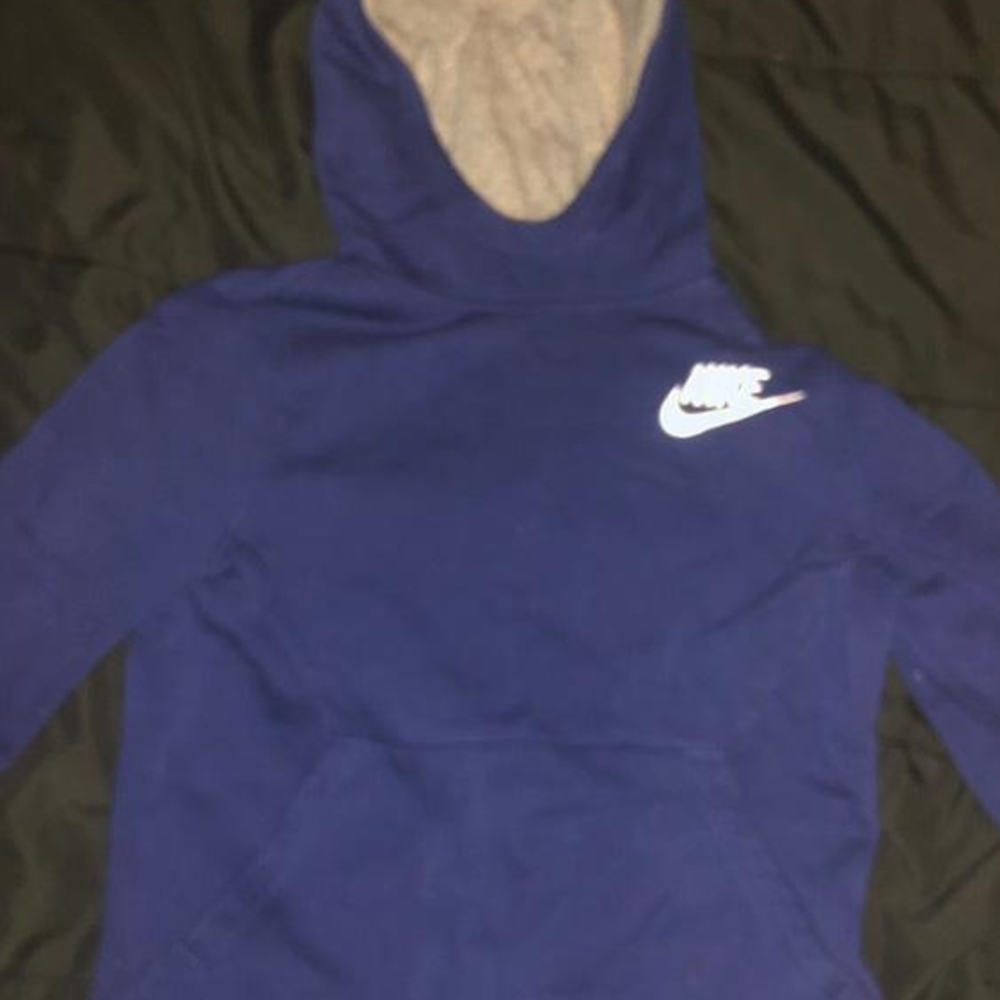 Nike Royal Blue Pullover with White Logo